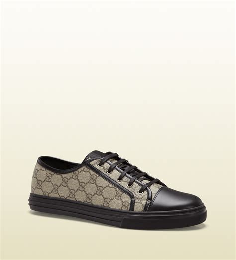 gucci black canvas shoes|Gucci inspired sneakers.